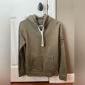 Army Green Grunt Style Hoodie